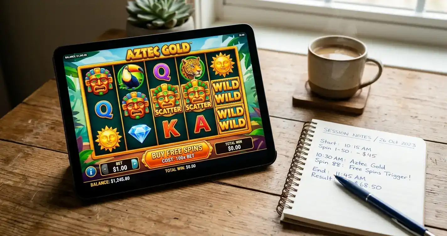 Bonus-buy slot mechanics showing direct purchase access to bonus rounds outside UKGC