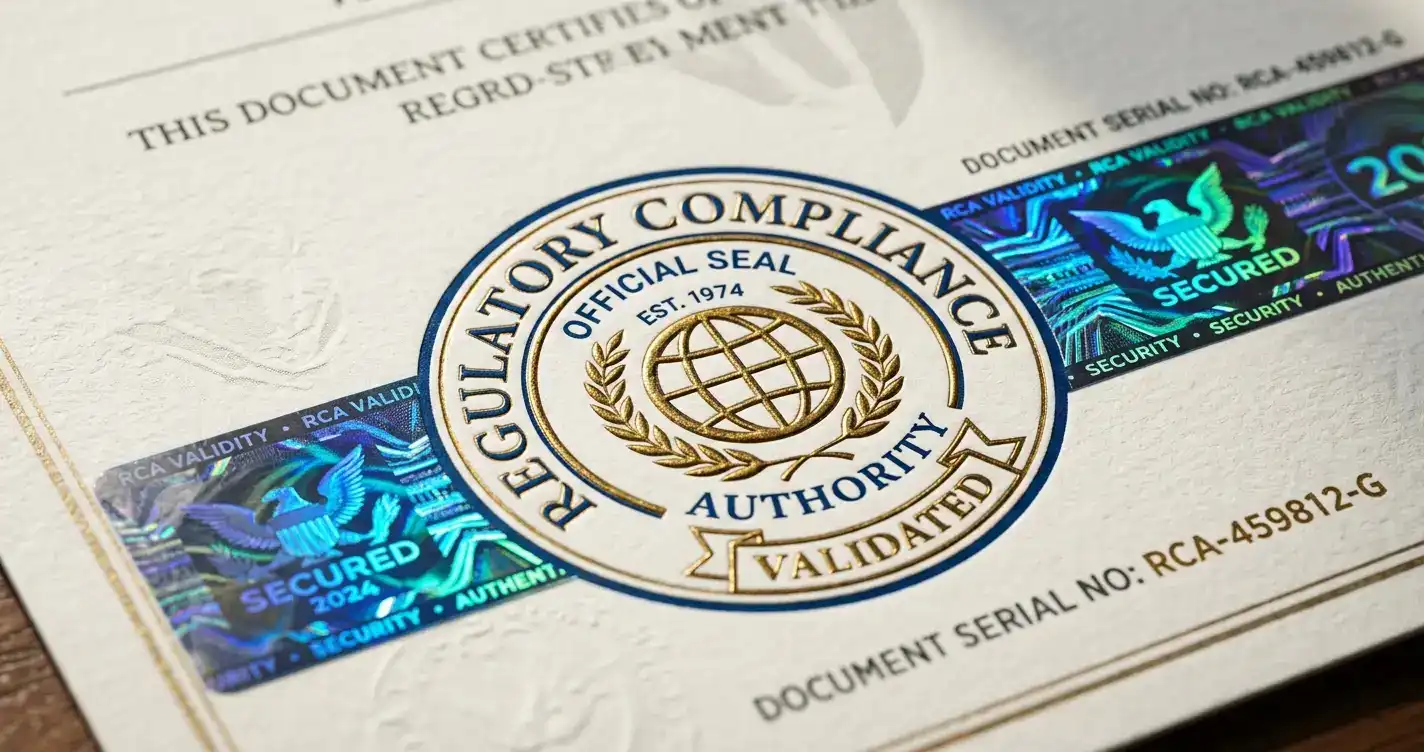 Curacao Gaming Authority official regulatory seal