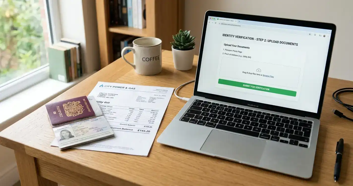 First withdrawal KYC document verification process at offshore casino