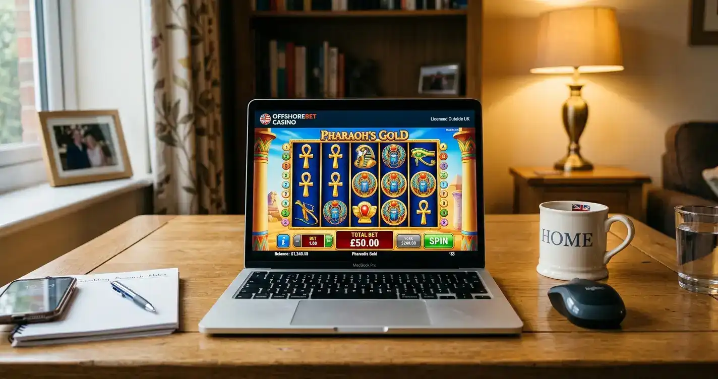 Offshore casino slots operating without UK stake cap restrictions