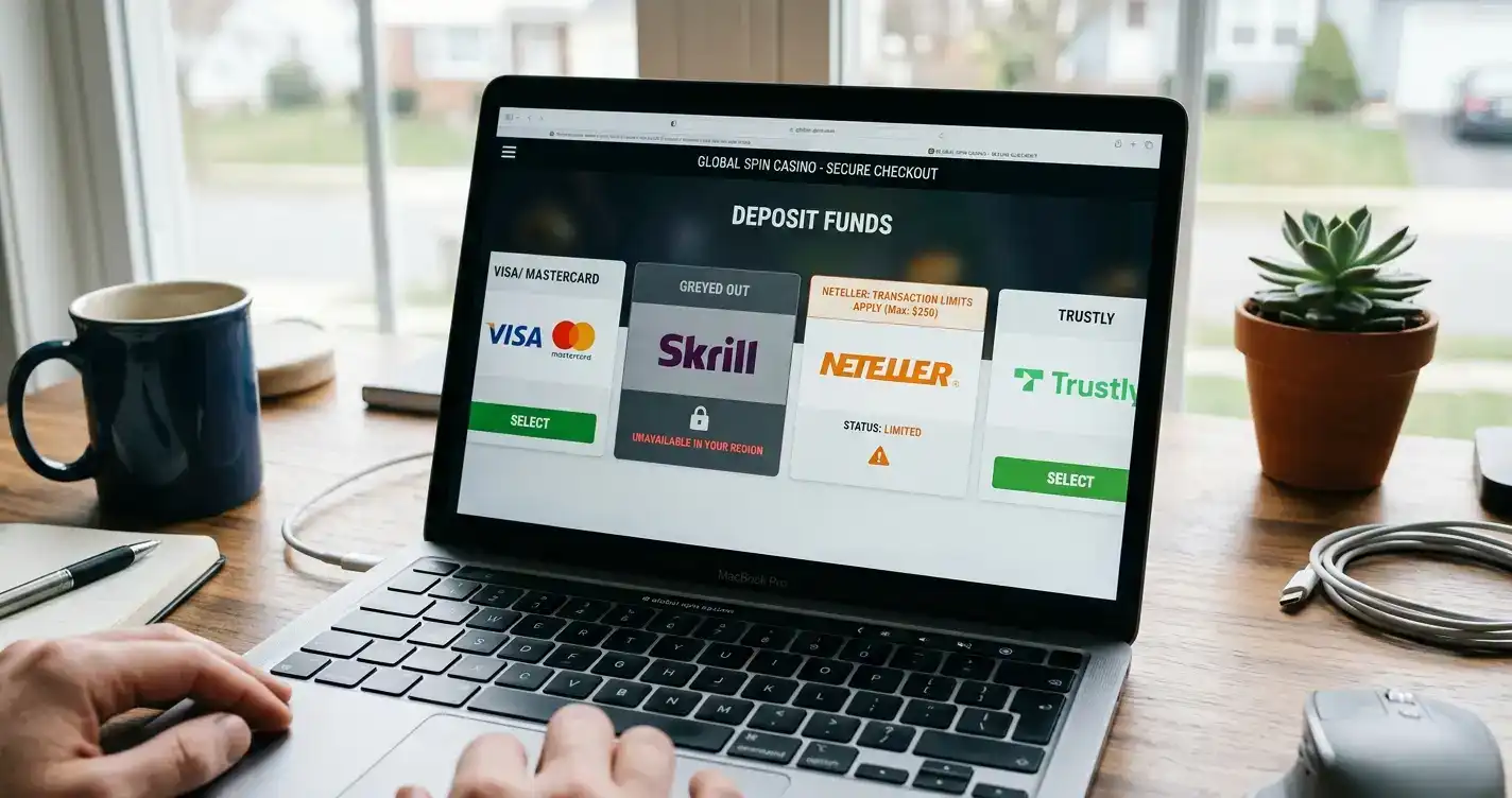 Skrill and Neteller restricted availability at non-GamStop casinos